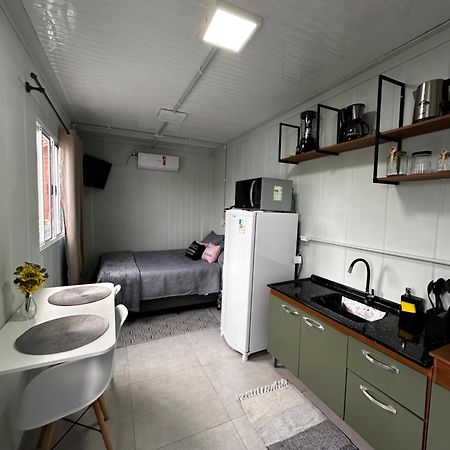 Вілла Kitnet Container Com Garagem Ітапема Екстер'єр фото